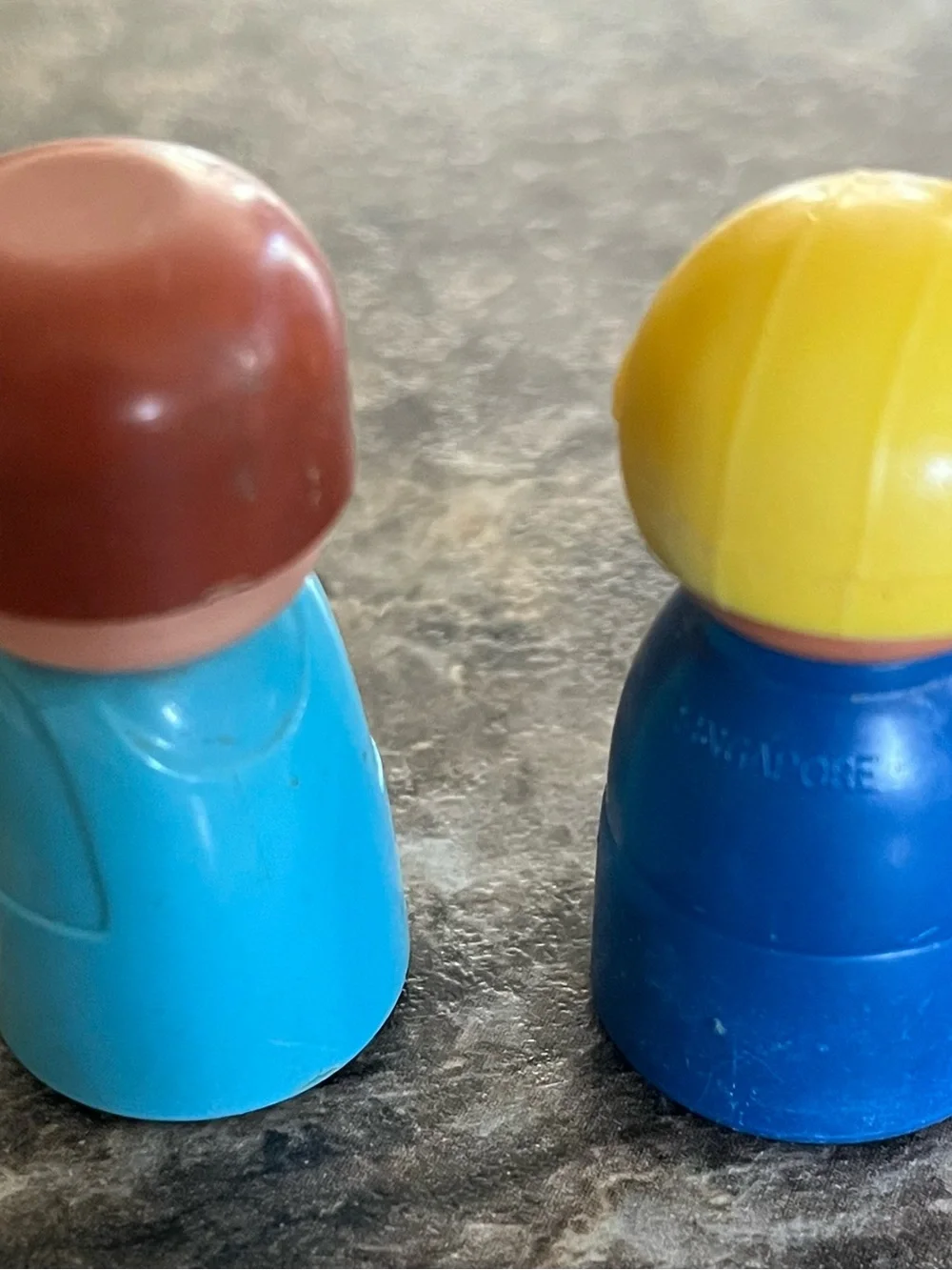Vintage 1970s Tomy “Playrail” Rolling People
